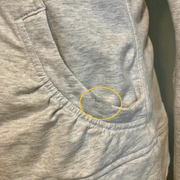 Lululemon Women's Grey Hoodie Damaged! No Size! - Picture 16 of 16